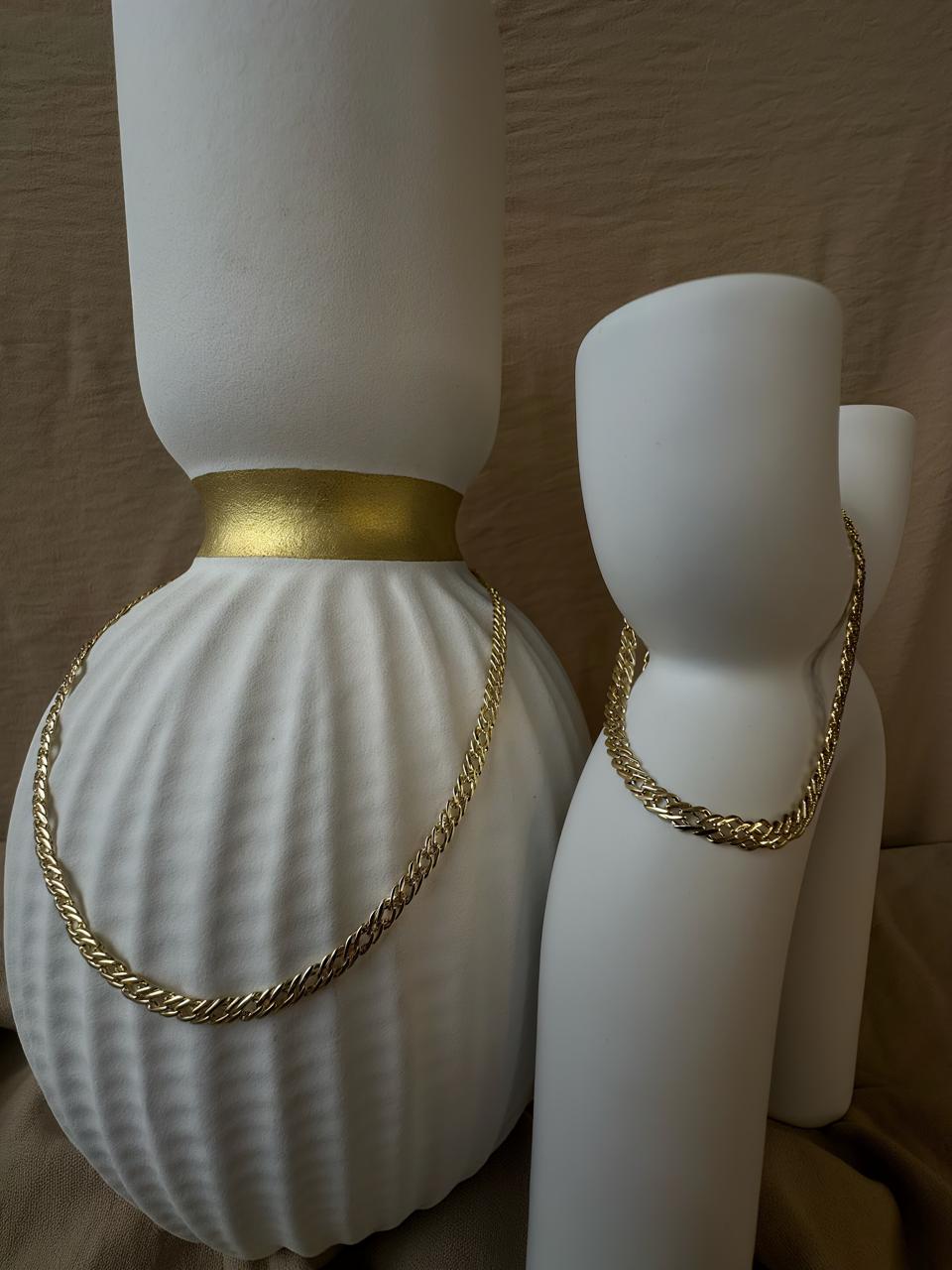 Combo cadena y pulsera Entrelazada