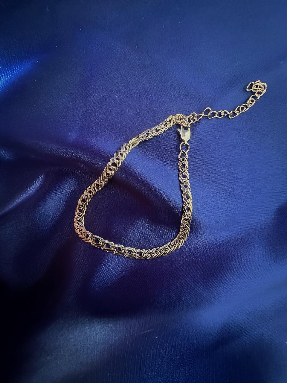 Combo cadena y pulsera Entrelazada