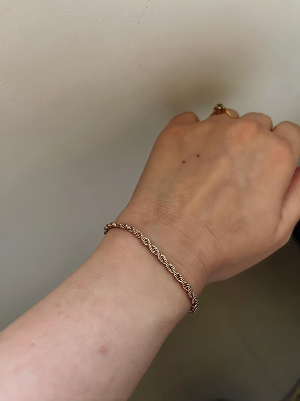 Pulsera Oro Rosa Mujer
